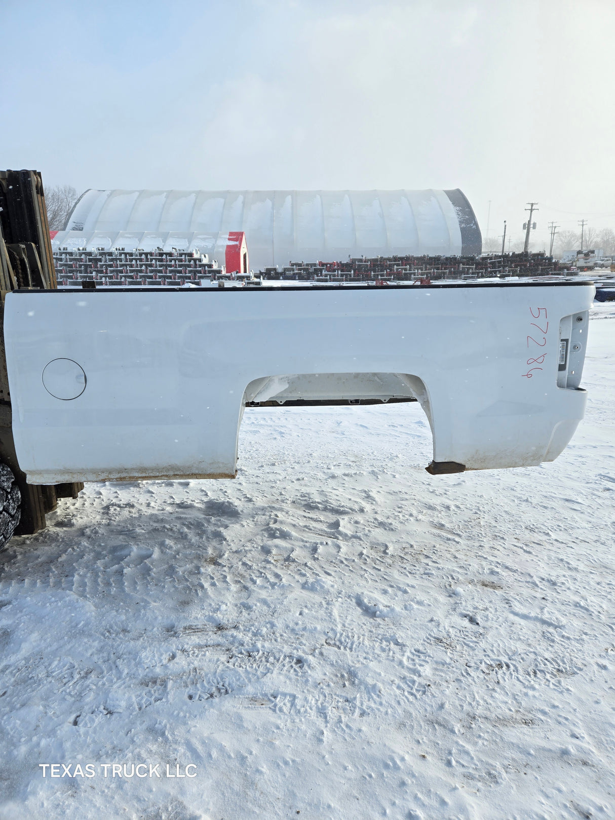 2014-2019 Chevrolet Silverado 1500 2500 3500 HD 8' Long Truck Bed - White