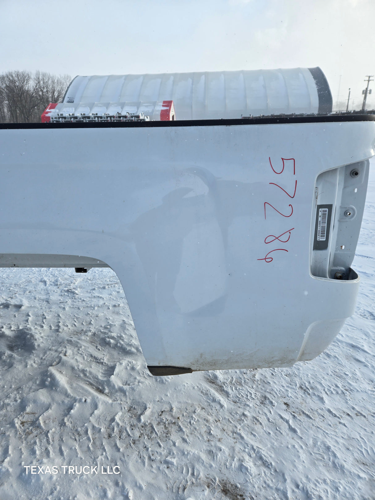 2014-2019 Chevrolet Silverado 1500 2500 3500 HD 8' Long Truck Bed - White