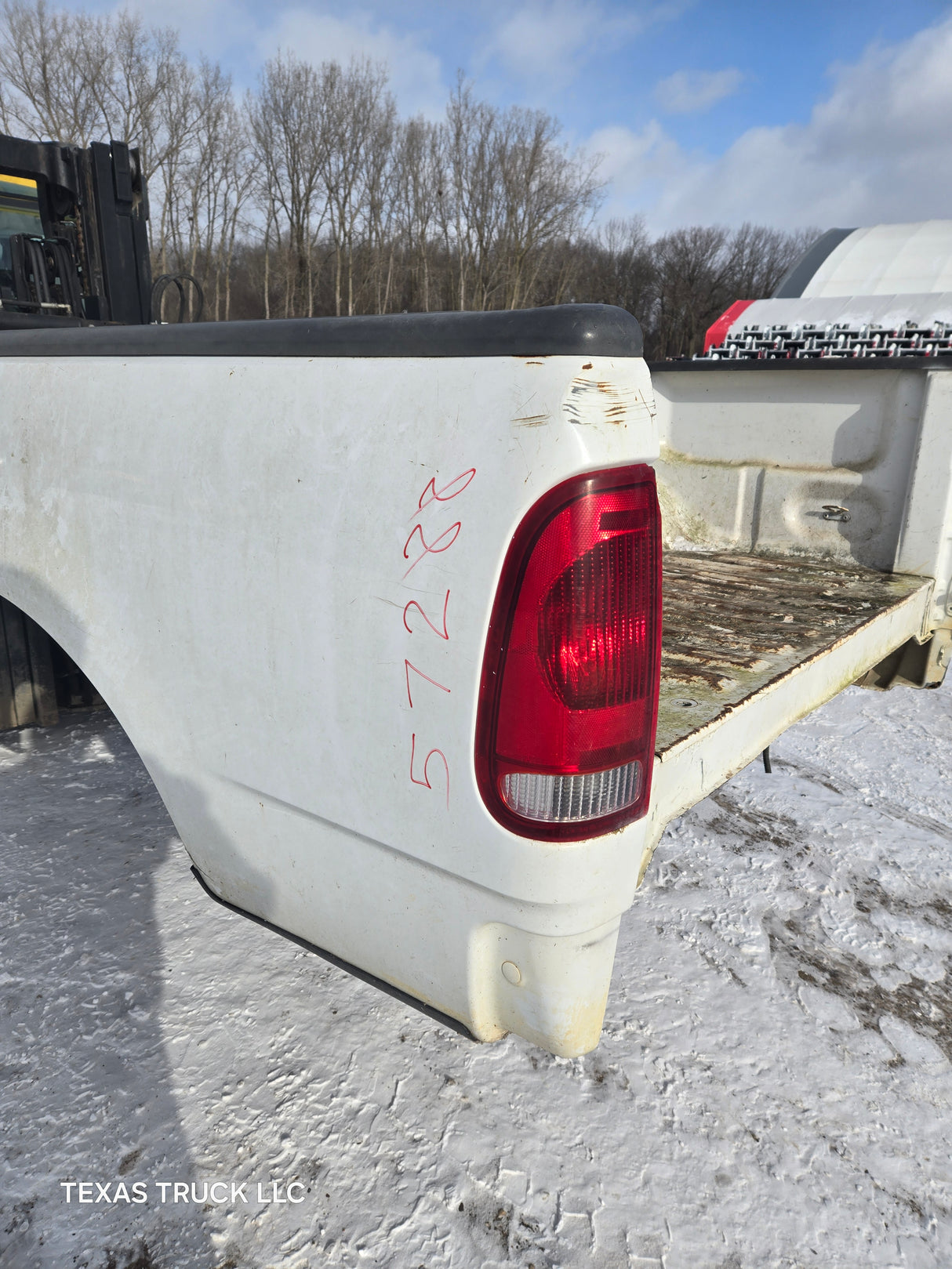 1997-2003 Ford F150 8' Long Bed - White