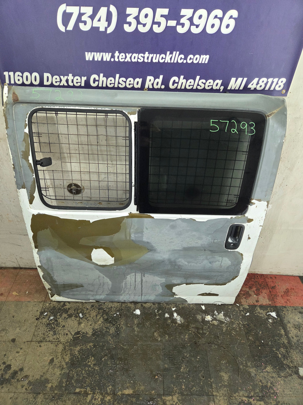 1996-2025 Chevrolet Express Van Right Passenger Side Sliding Barn Door