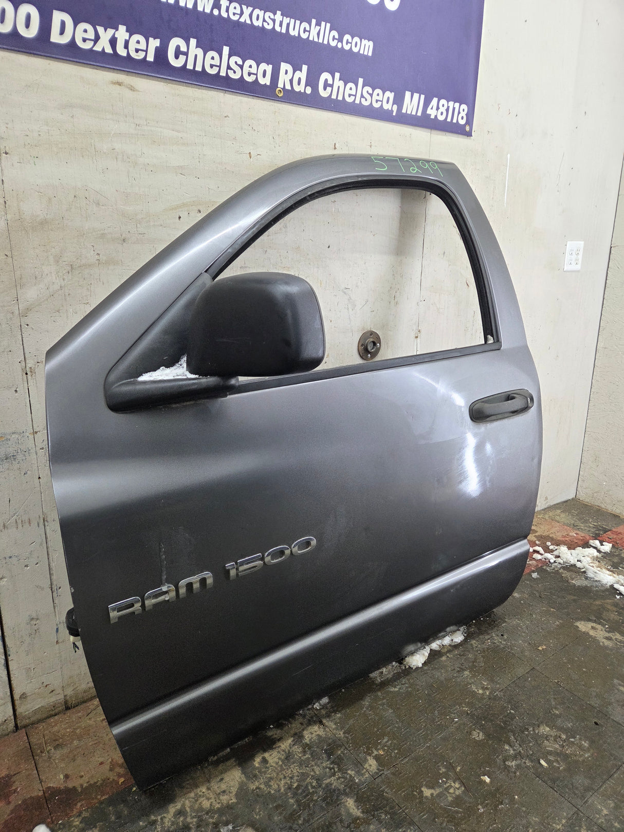 2003-2008 Dodge Ram 3rd Gen Driver Front Regular Cab Door 1500 2500 3500 4500 5500