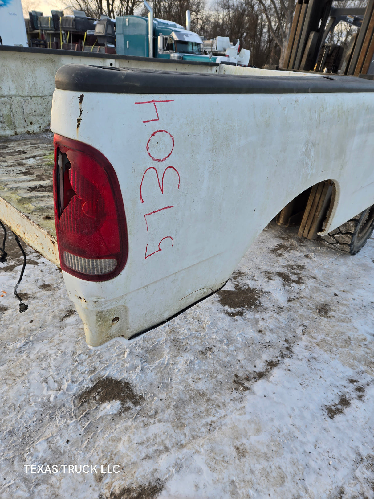 1997-2003 Ford F150 8' Long Bed - White