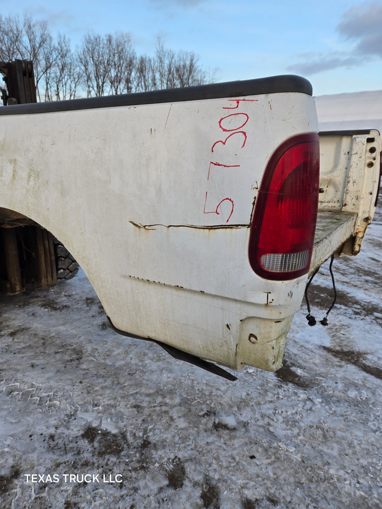 1997-2003 Ford F150 8' Long Bed - White
