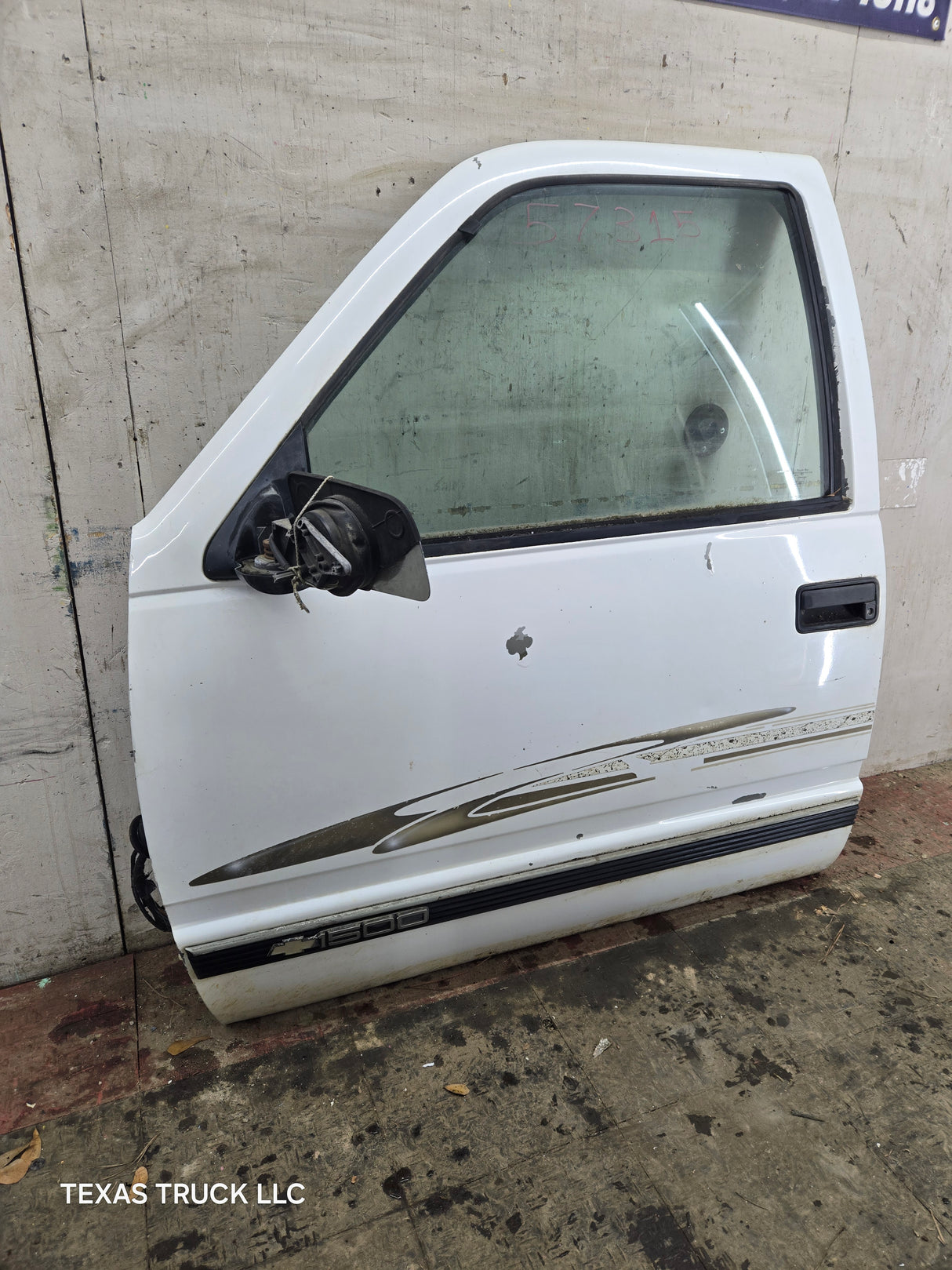 1988-2000 Chevrolet Silverado Suburban GMC Sierra LH Front Driver Door - White