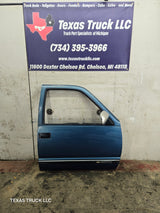 1988-2000 Chevrolet Silverado Suburban GMC Sierra RH Front Passenger Door - Blue