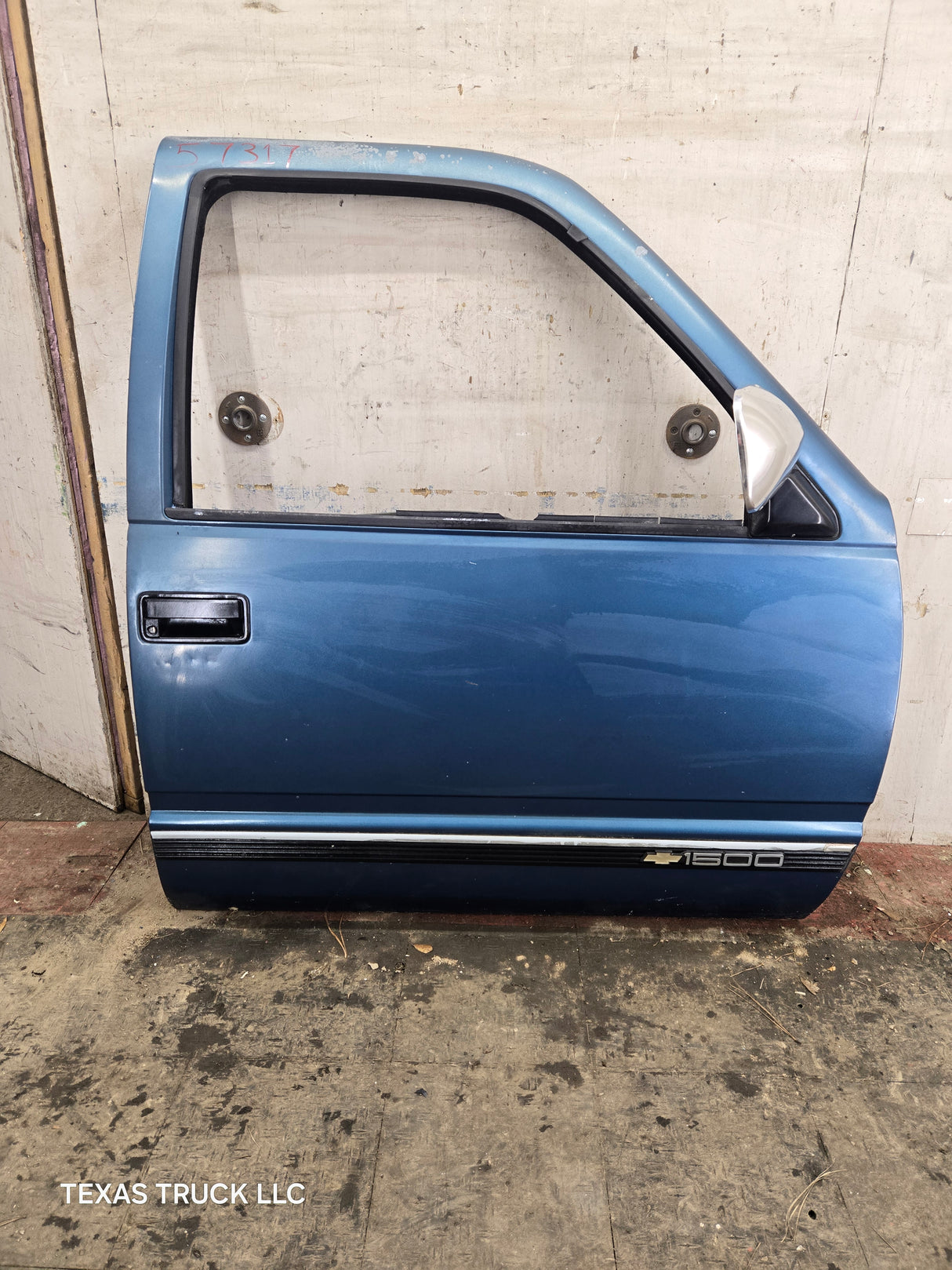 1988-2000 Chevrolet Silverado Suburban GMC Sierra RH Front Passenger Door - Blue