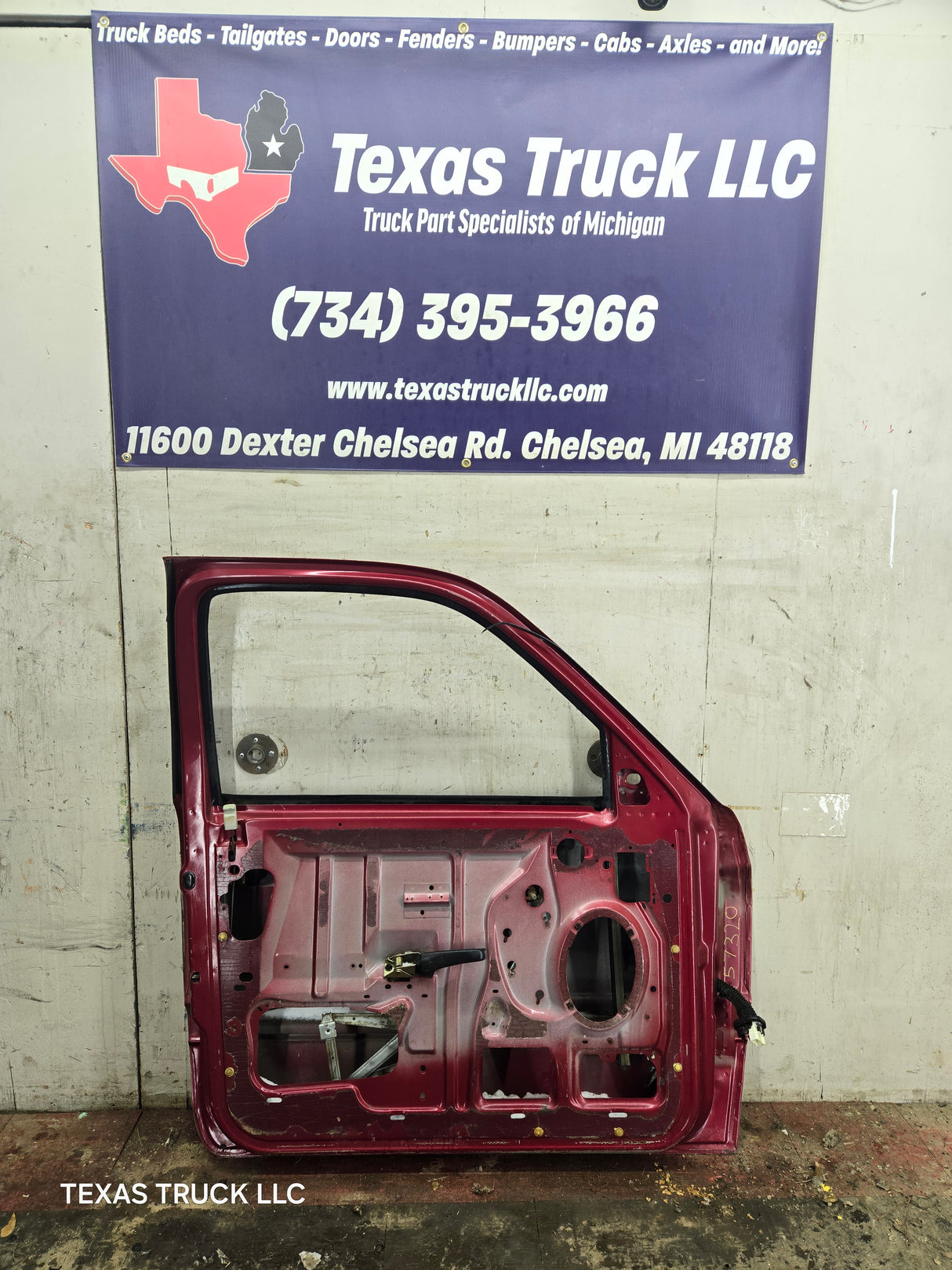 1994-2002 Dodge Ram 2nd Gen LH Driver Side Front Door Regular Cab / 2 Door Ext Cab 1500 2500 3500 ROUND CORNER