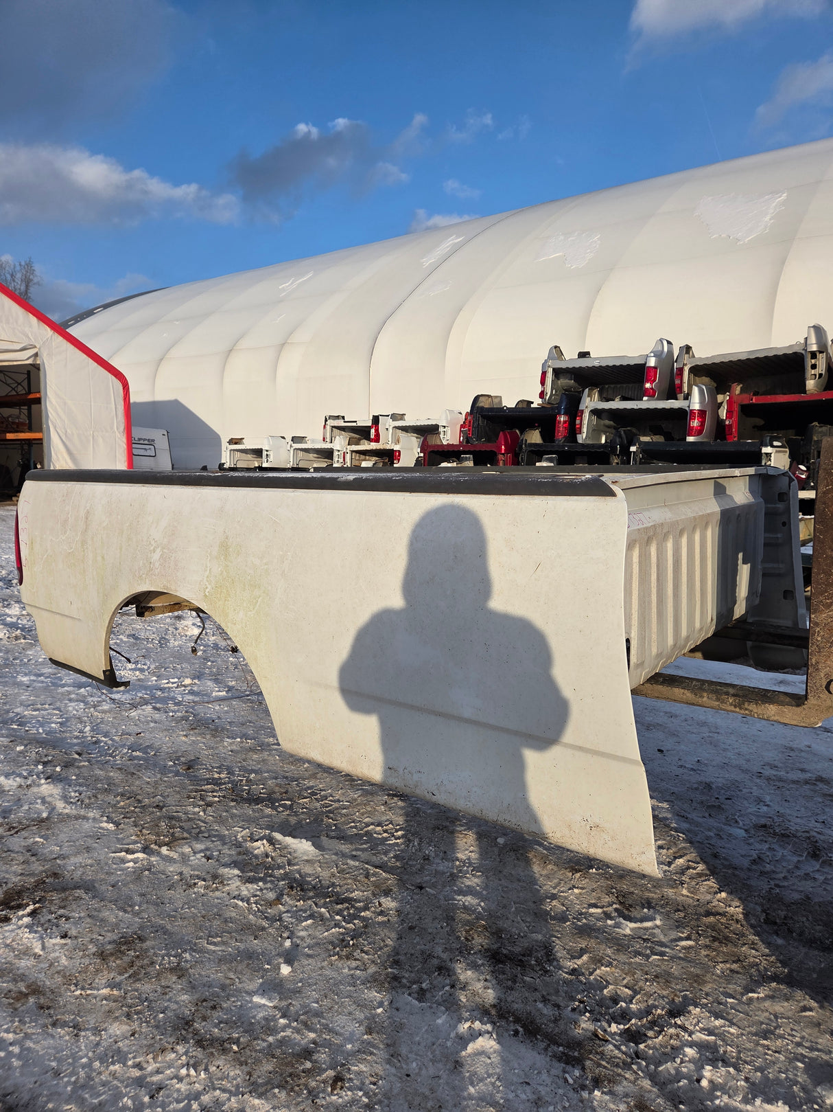 1997-2003 Ford F150 8' Long Bed - White