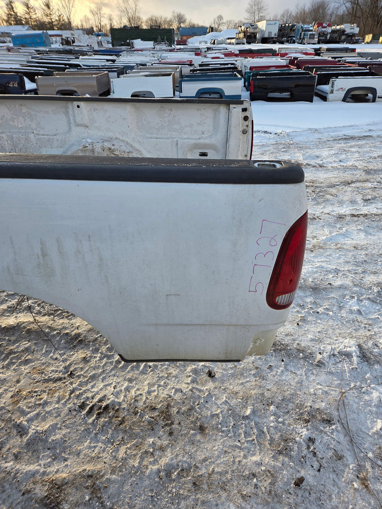 1997-2003 Ford F150 8' Long Bed - White