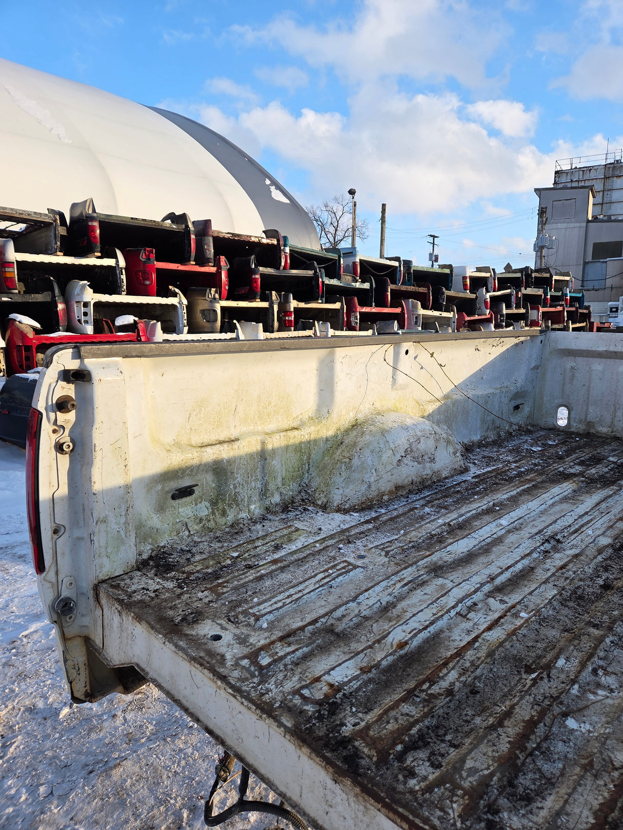 1997-2003 Ford F150 8' Long Bed - White