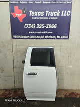 2009-2018 Dodge Ram 4th Gen Passenger Side Rear Quad Cab Door 1500 2500 3500 4500 5500 - White