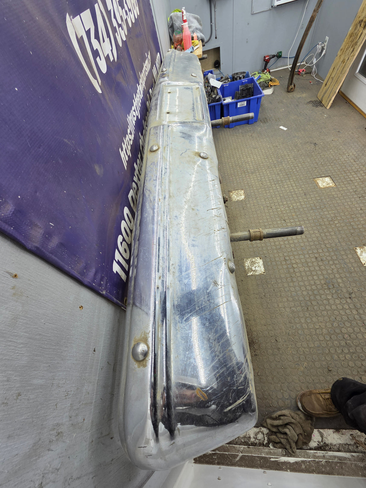 1983-1991 Chevrolet Silverado / GMC Sierra Square Body Front Bumper W/O Impact Strip