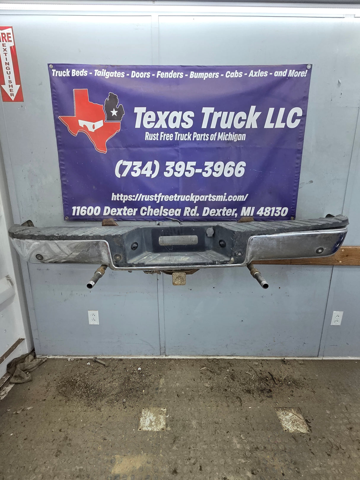 2004-2008 Ford F-150 Chrome Rear Bumper