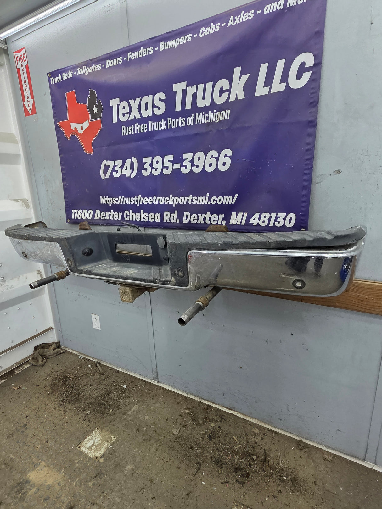 2004-2008 Ford F-150 Chrome Rear Bumper