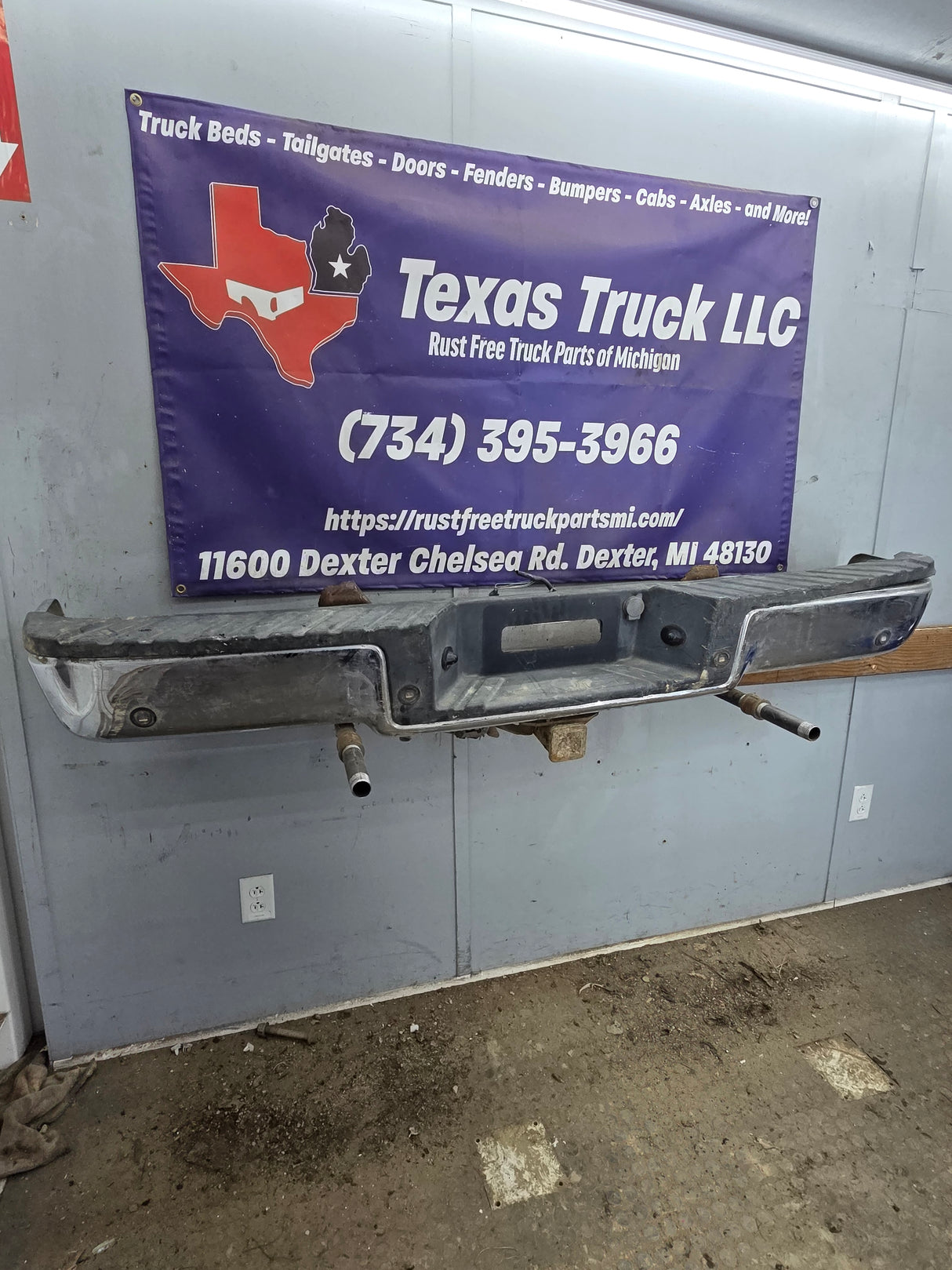 2004-2008 Ford F-150 Chrome Rear Bumper