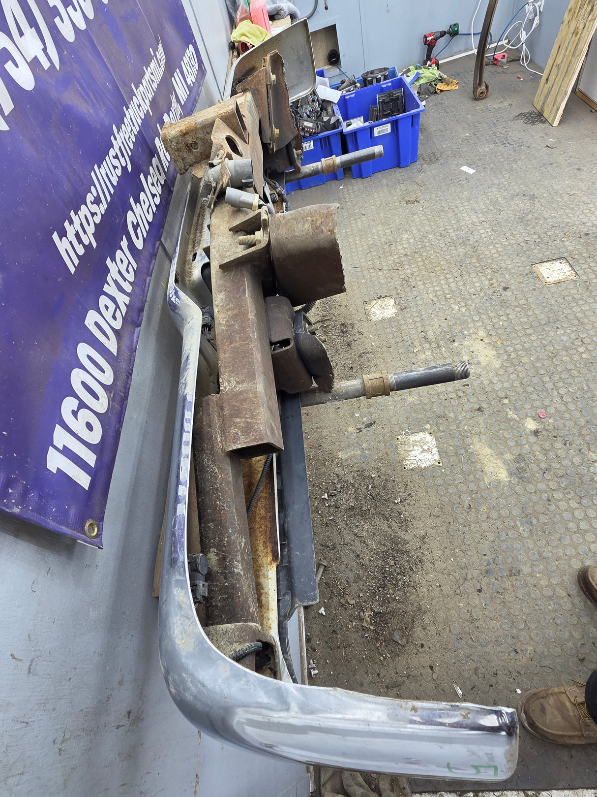 2004-2008 Ford F-150 Chrome Rear Bumper