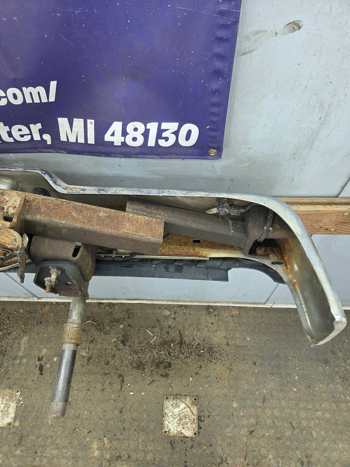 2004-2008 Ford F-150 Chrome Rear Bumper