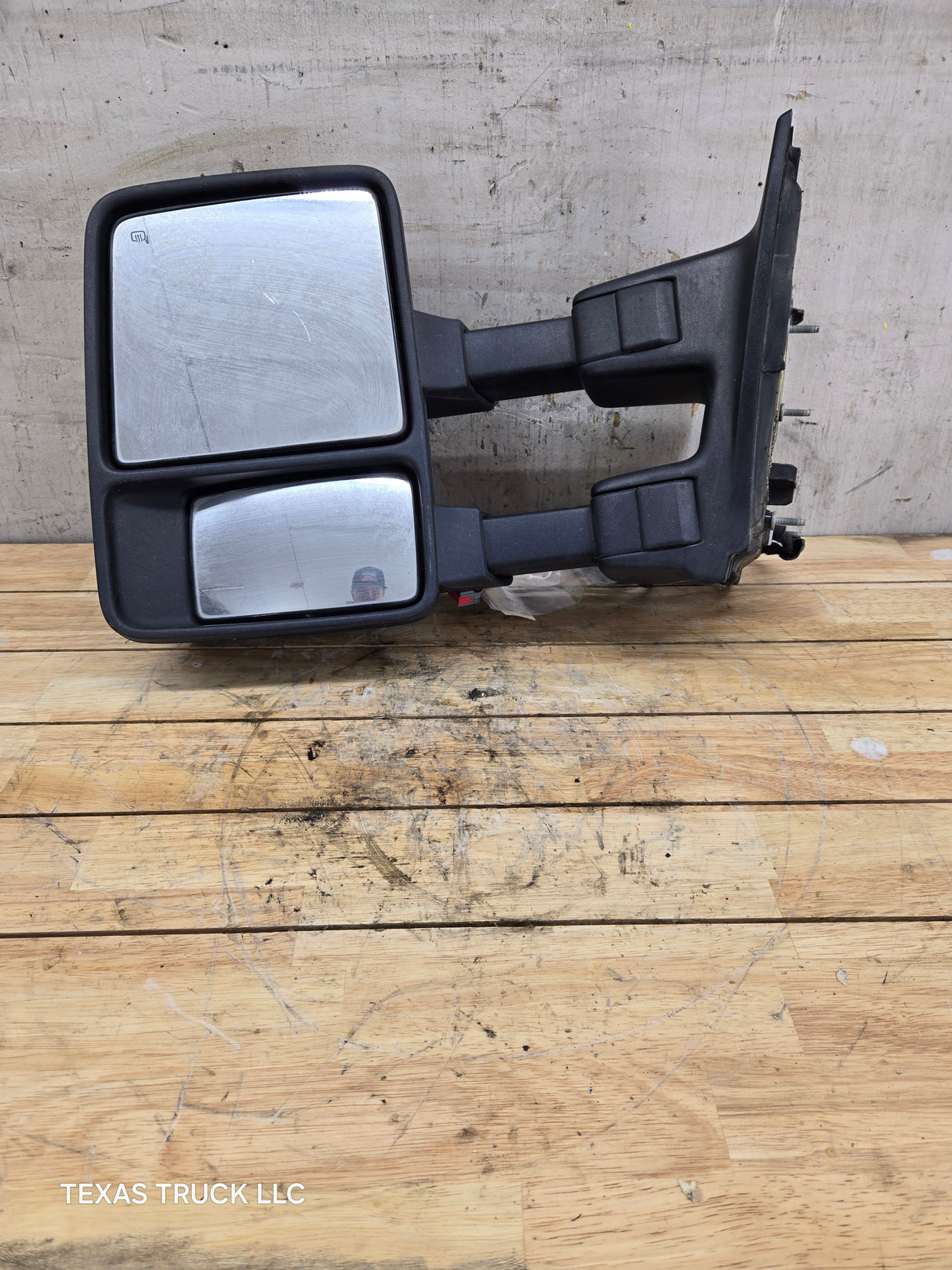 2008-2016 Ford Super Duty F250 F350 F450 F550 LH Driver Side Power Fold & Telescope Heated Towing Mirror OEM