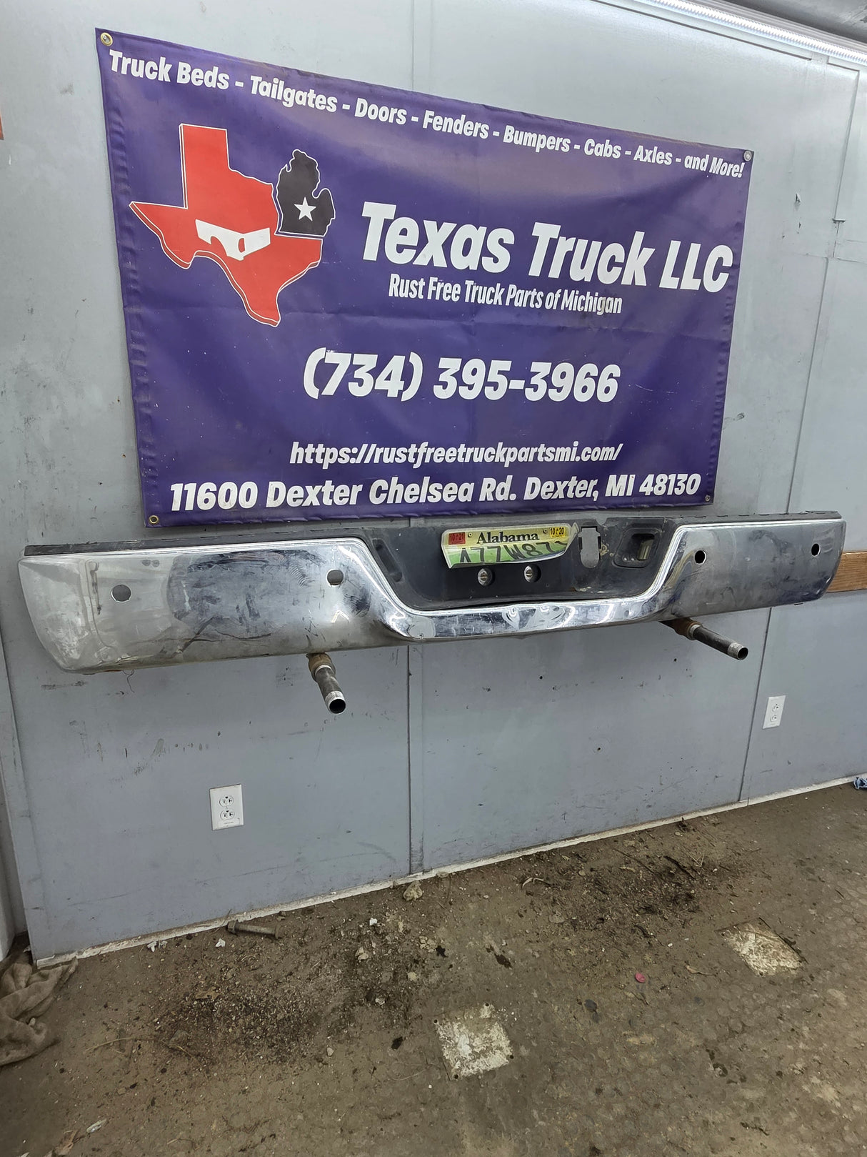 2009-2018 Dodge Ram 1500 2500 3500 4th Gen Rear Bumper with Sensors