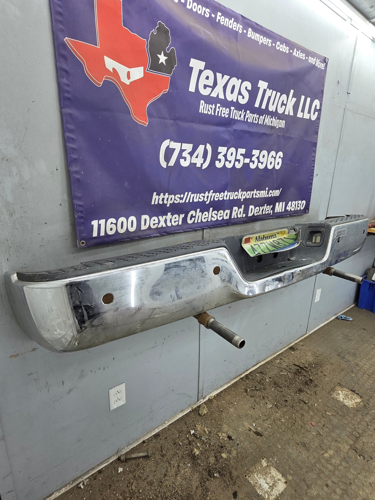 2009-2018 Dodge Ram 1500 2500 3500 4th Gen Rear Bumper with Sensors