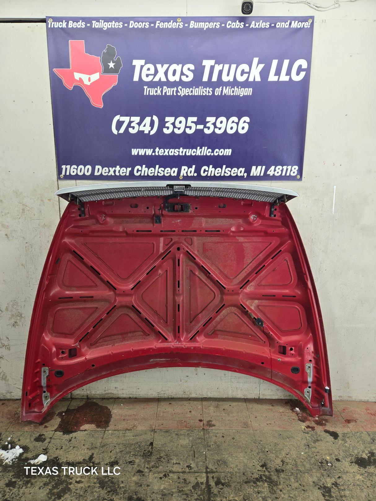 1994-2002 Dodge Ram 2nd Gen 1500 2500 3500 Hood - Red