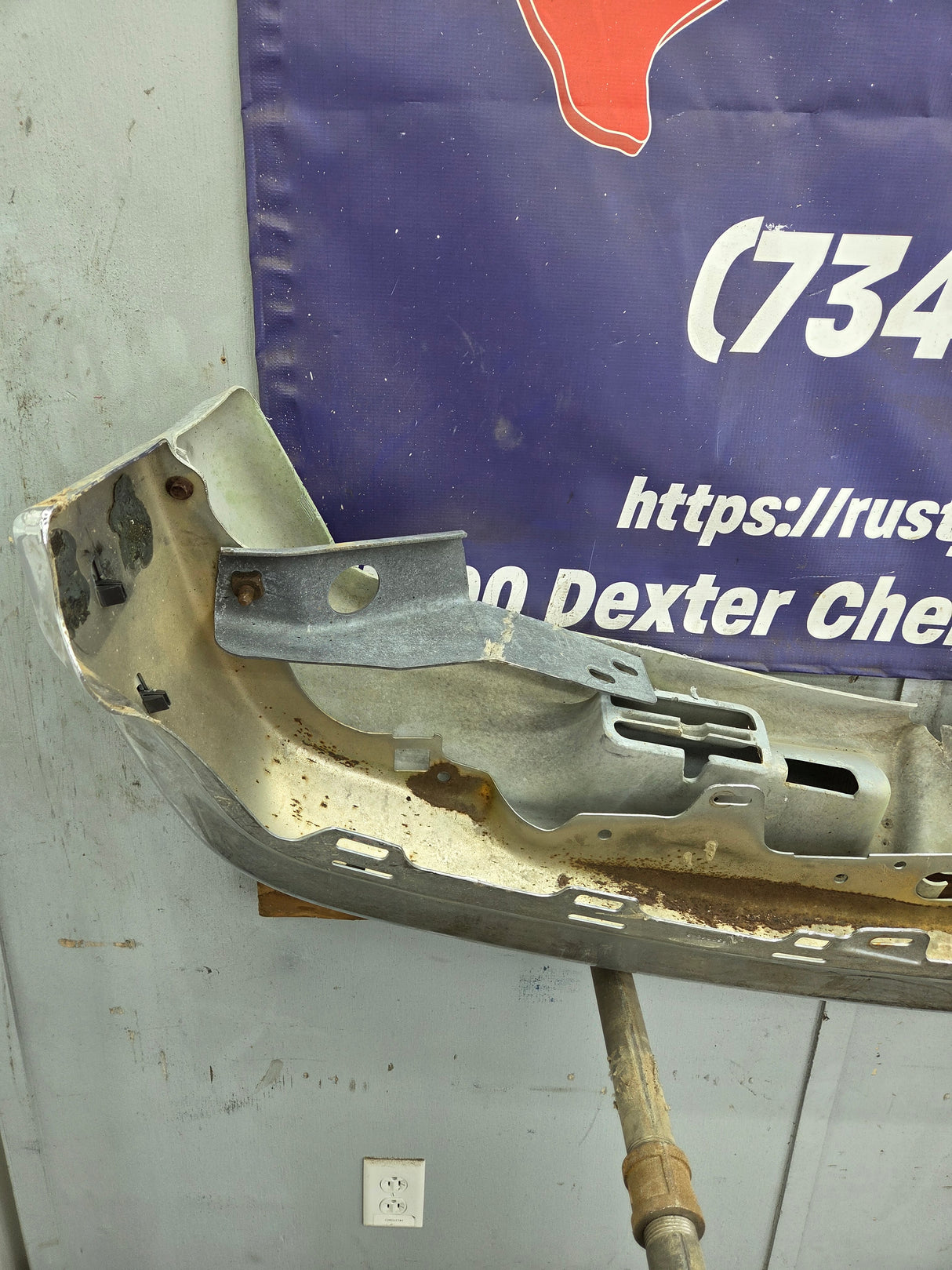 1998-2004 Chevrolet Blazer S10 Front Bumper W/Brackets Chrome
