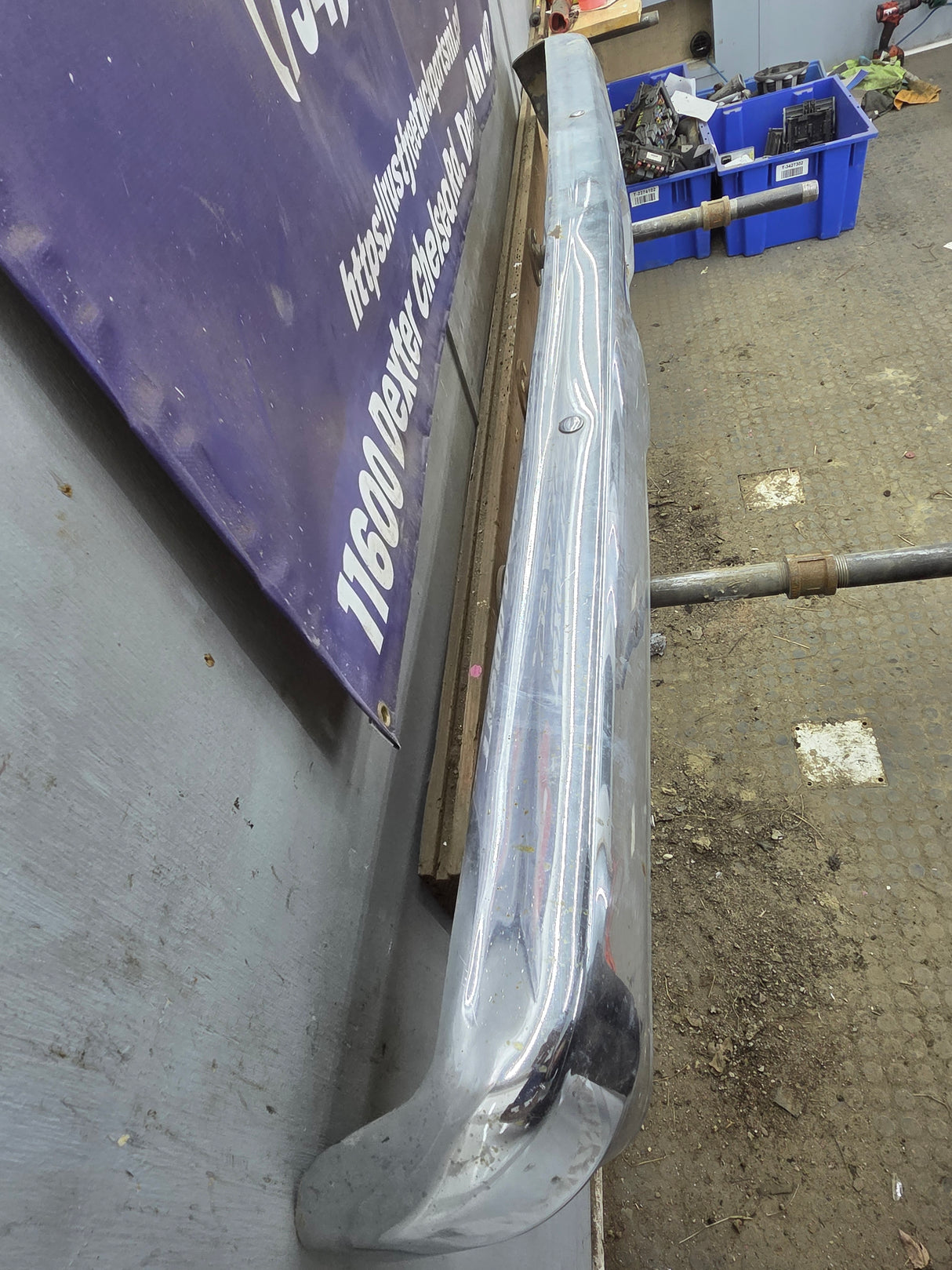 1978-1979 Ford Bronco Chrome Front Bumper