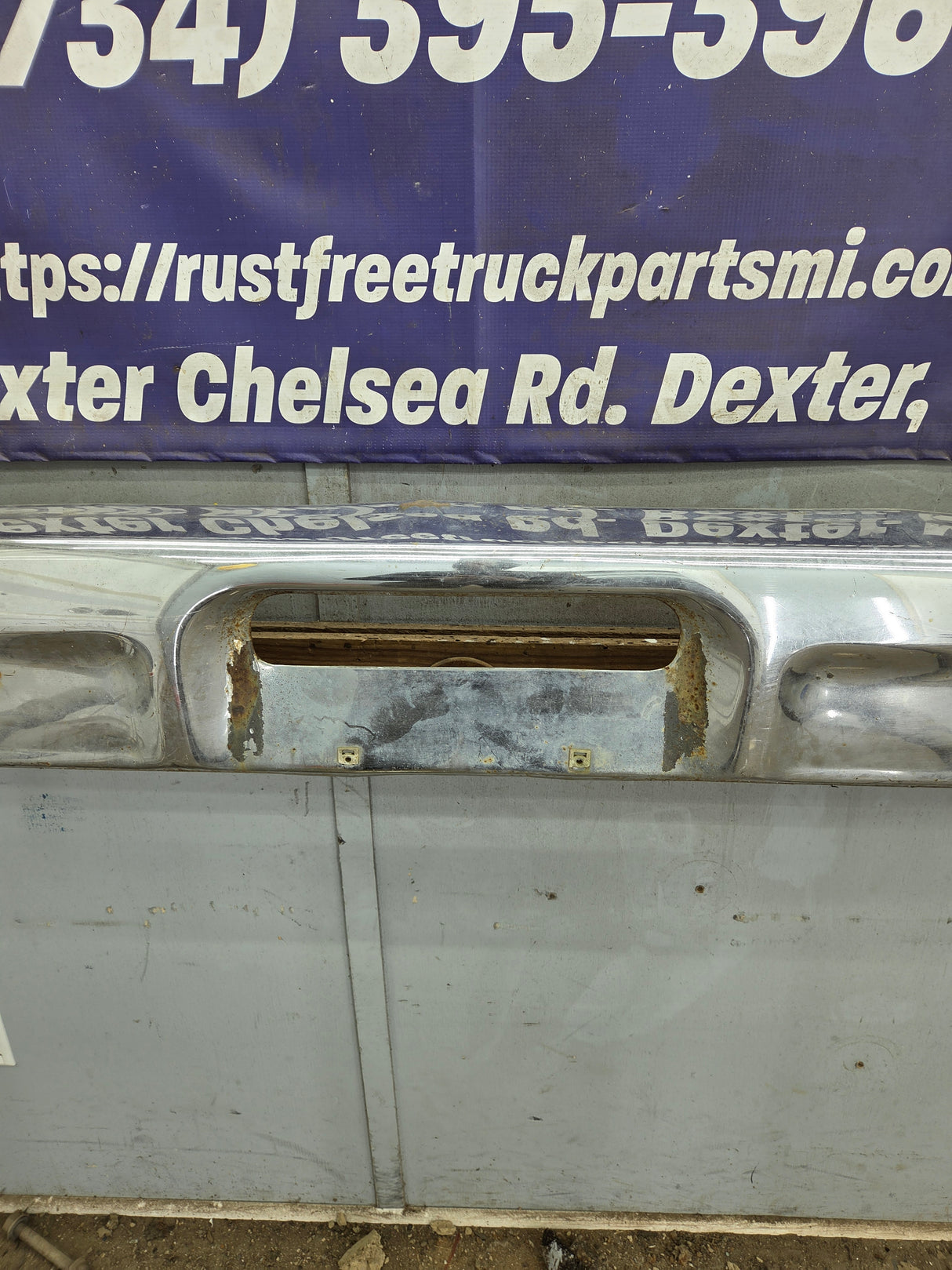 1978-1979 Ford Bronco Chrome Front Bumper