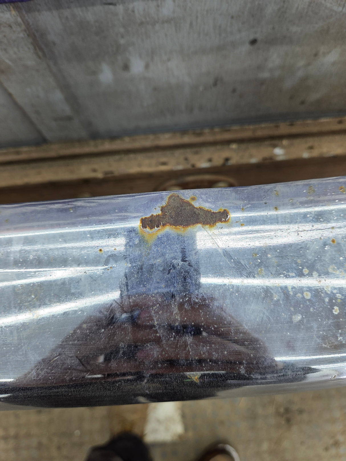 1978-1979 Ford Bronco Chrome Front Bumper