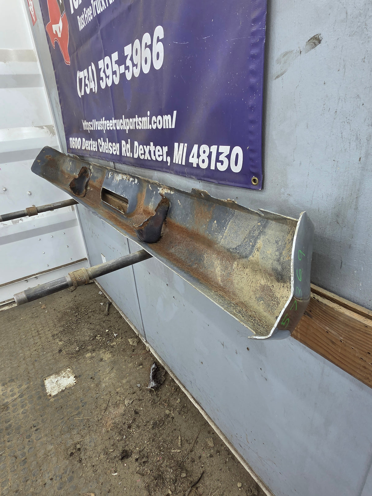 1978-1979 Ford Bronco Chrome Front Bumper