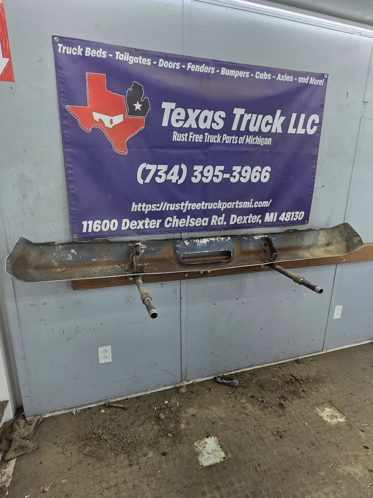 1978-1979 Ford Bronco Chrome Front Bumper