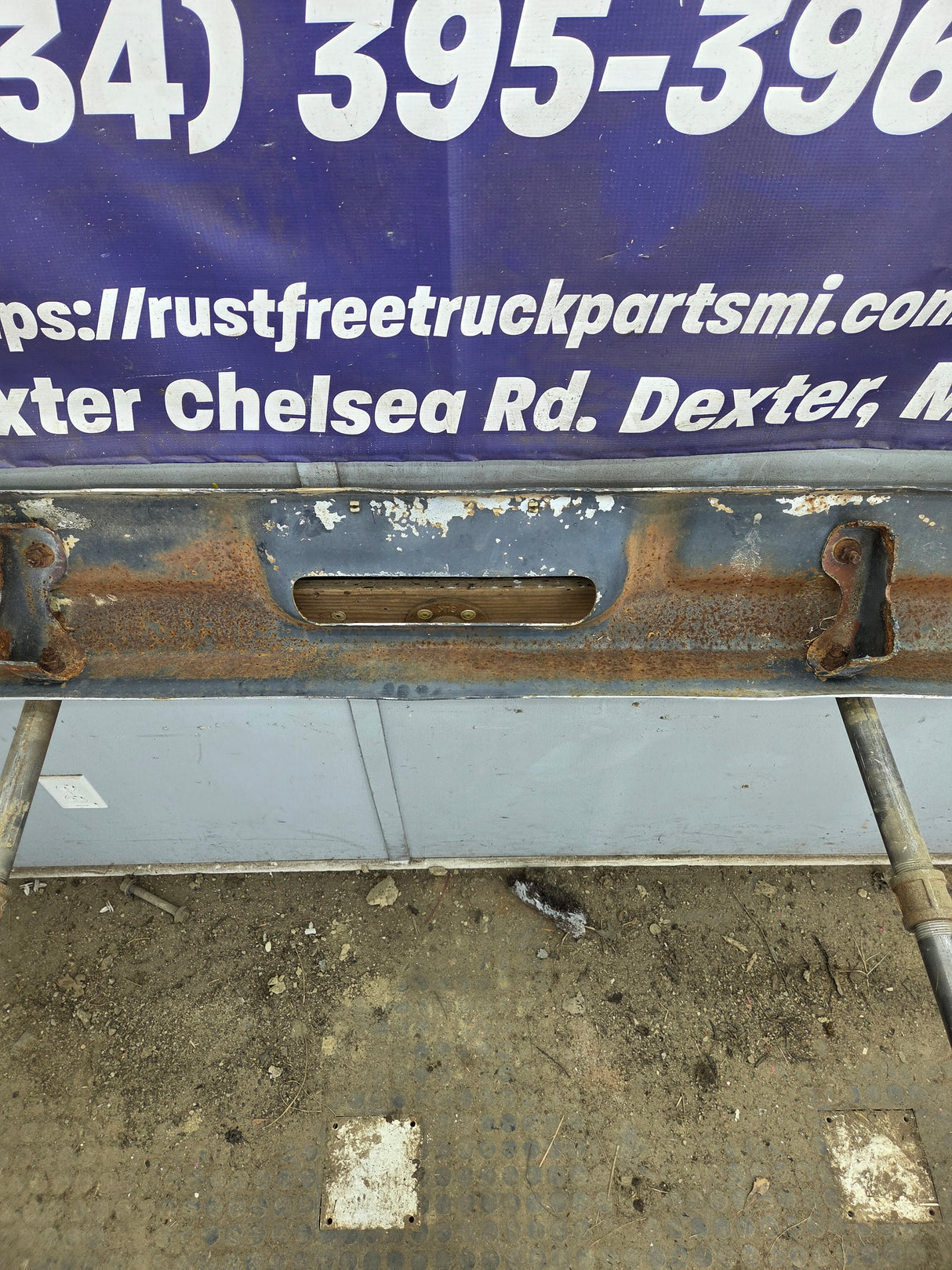 1978-1979 Ford Bronco Chrome Front Bumper