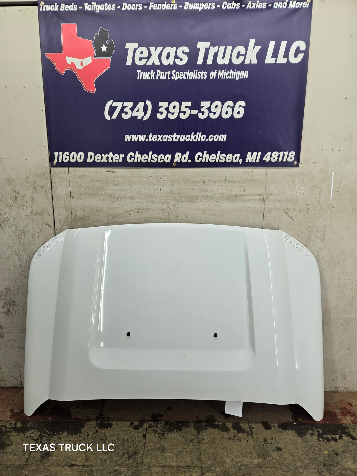 2011-2016 Ford Super Duty Hood F250 F350 F450 F550 - White