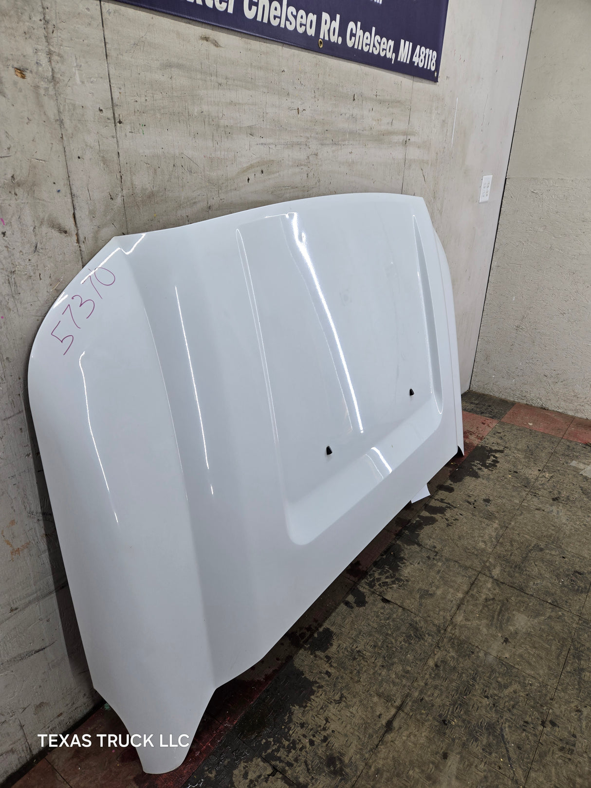 2011-2016 Ford Super Duty Hood F250 F350 F450 F550 - White