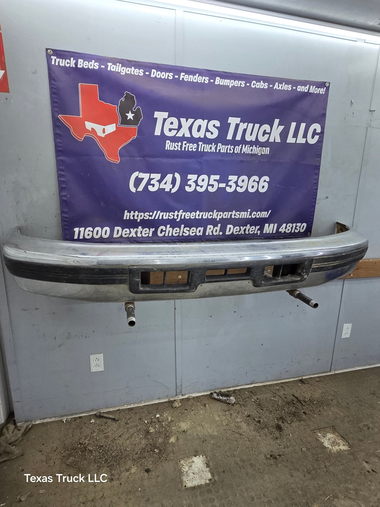 1992-1997 Ford F Series F250 F350 F450 F550 Front Bumper