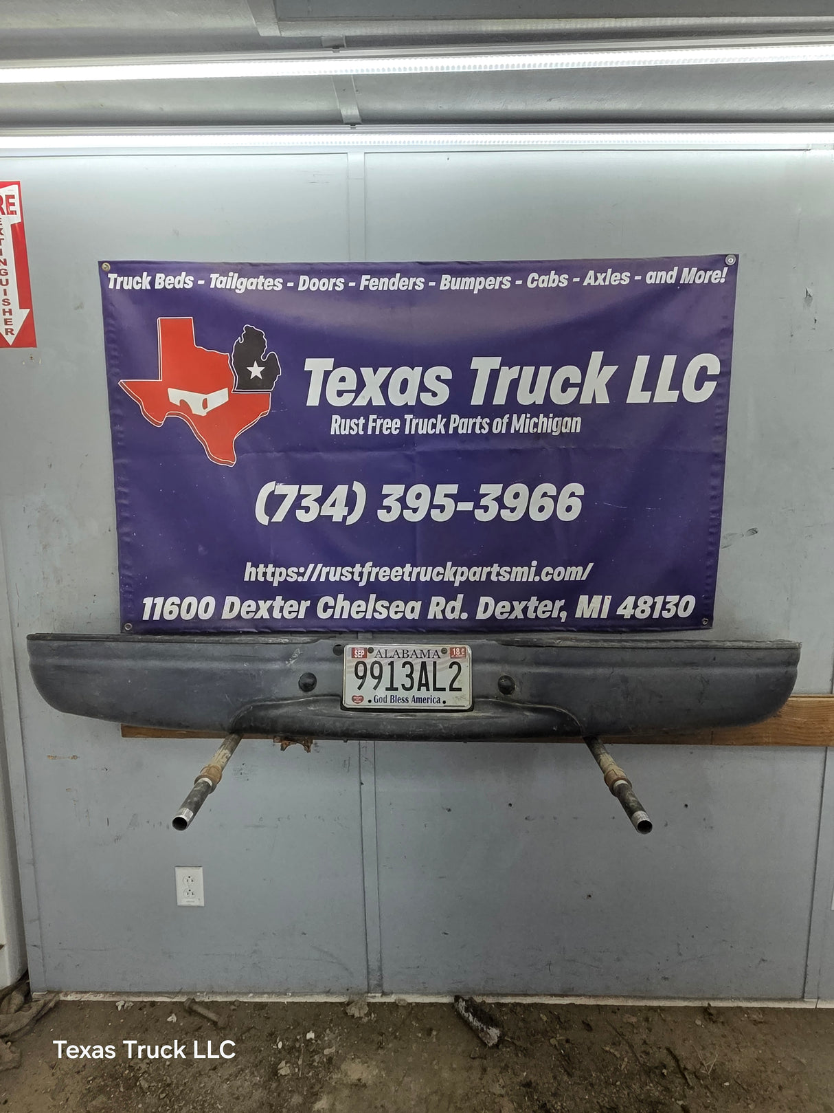1997-2003 Ford F150 Chrome Rear Bumper