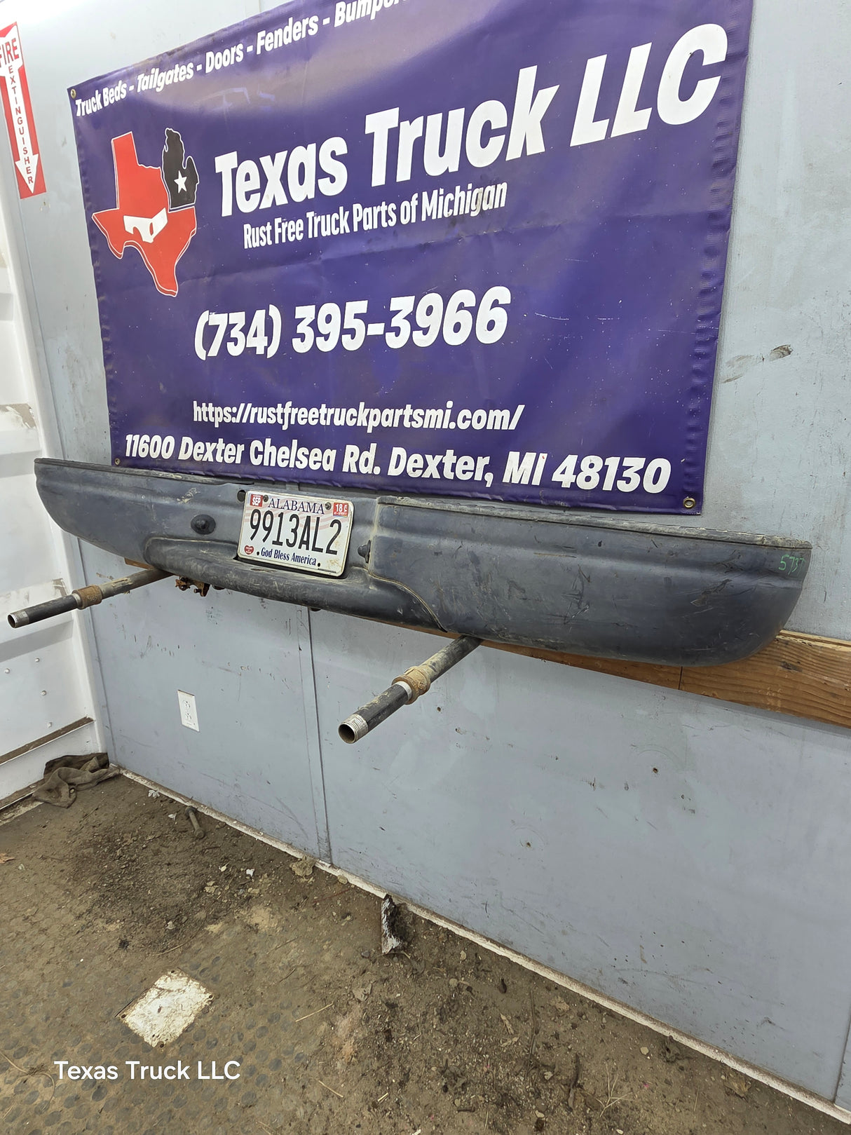 1997-2003 Ford F150 Chrome Rear Bumper