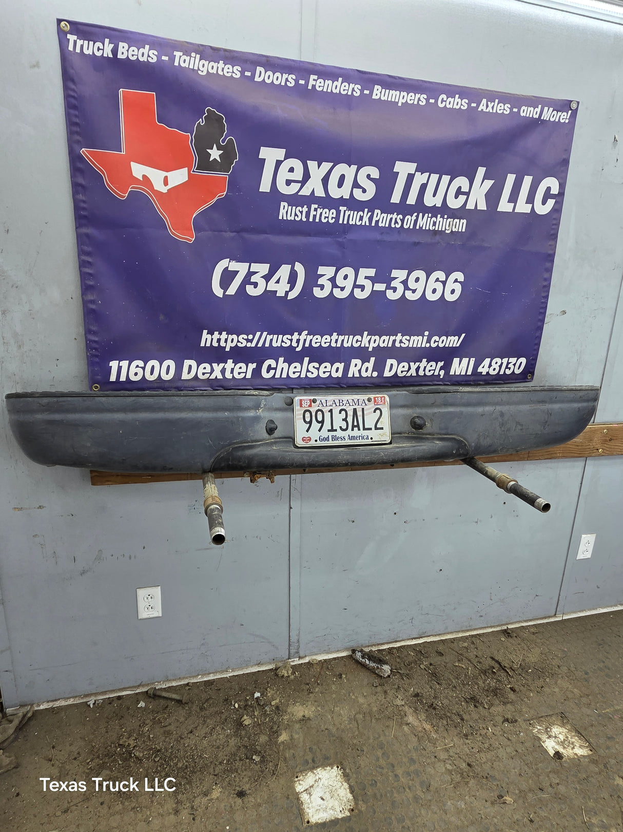 1997-2003 Ford F150 Chrome Rear Bumper