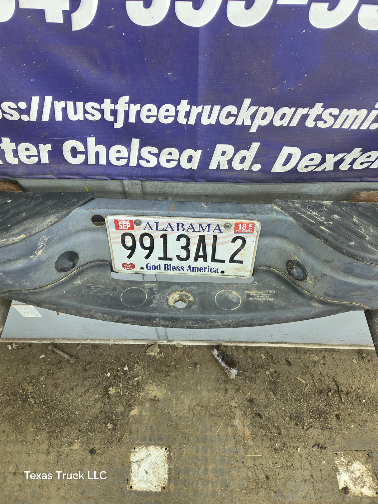 1997-2003 Ford F150 Chrome Rear Bumper