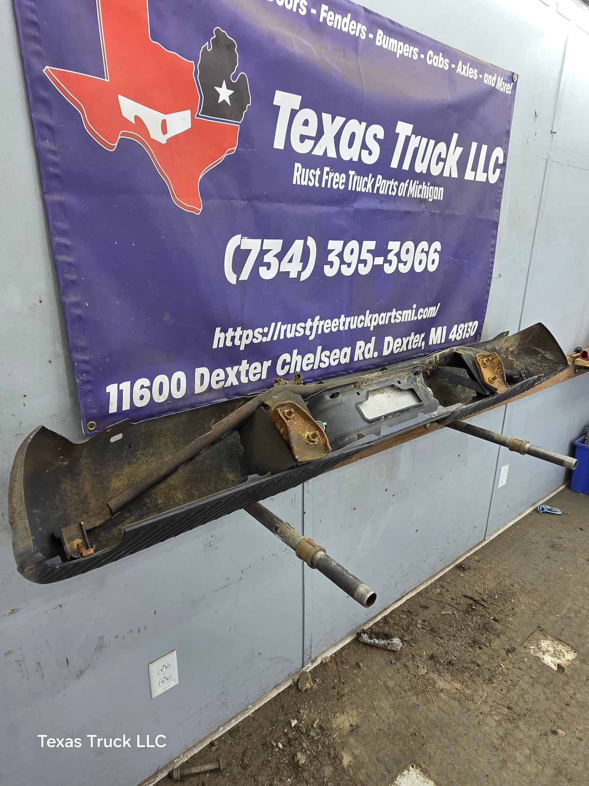 1997-2003 Ford F150 Chrome Rear Bumper