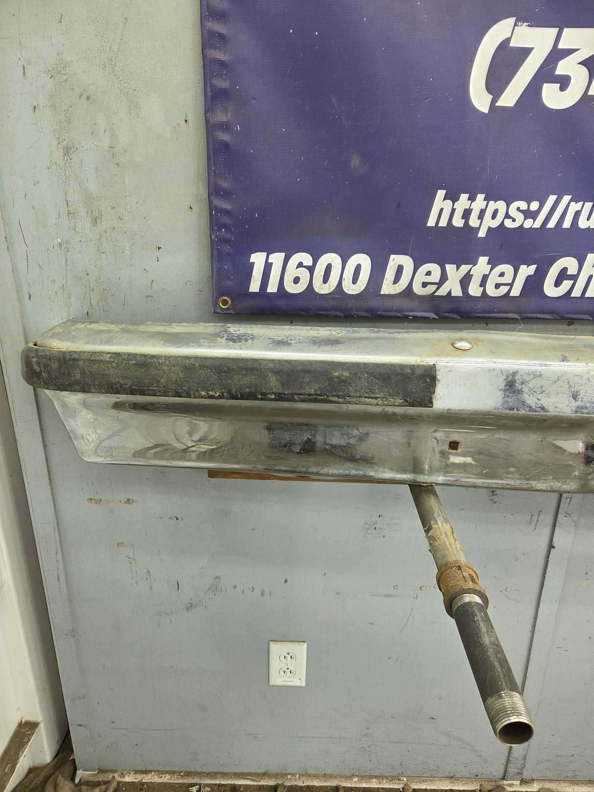 1978-1979 Ford Bronco Chrome Front Bumper