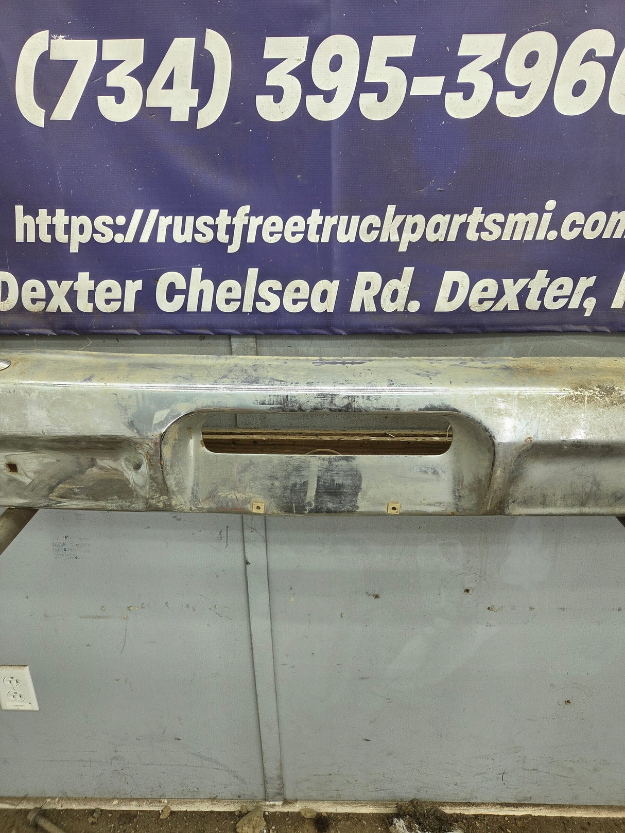 1978-1979 Ford Bronco Chrome Front Bumper