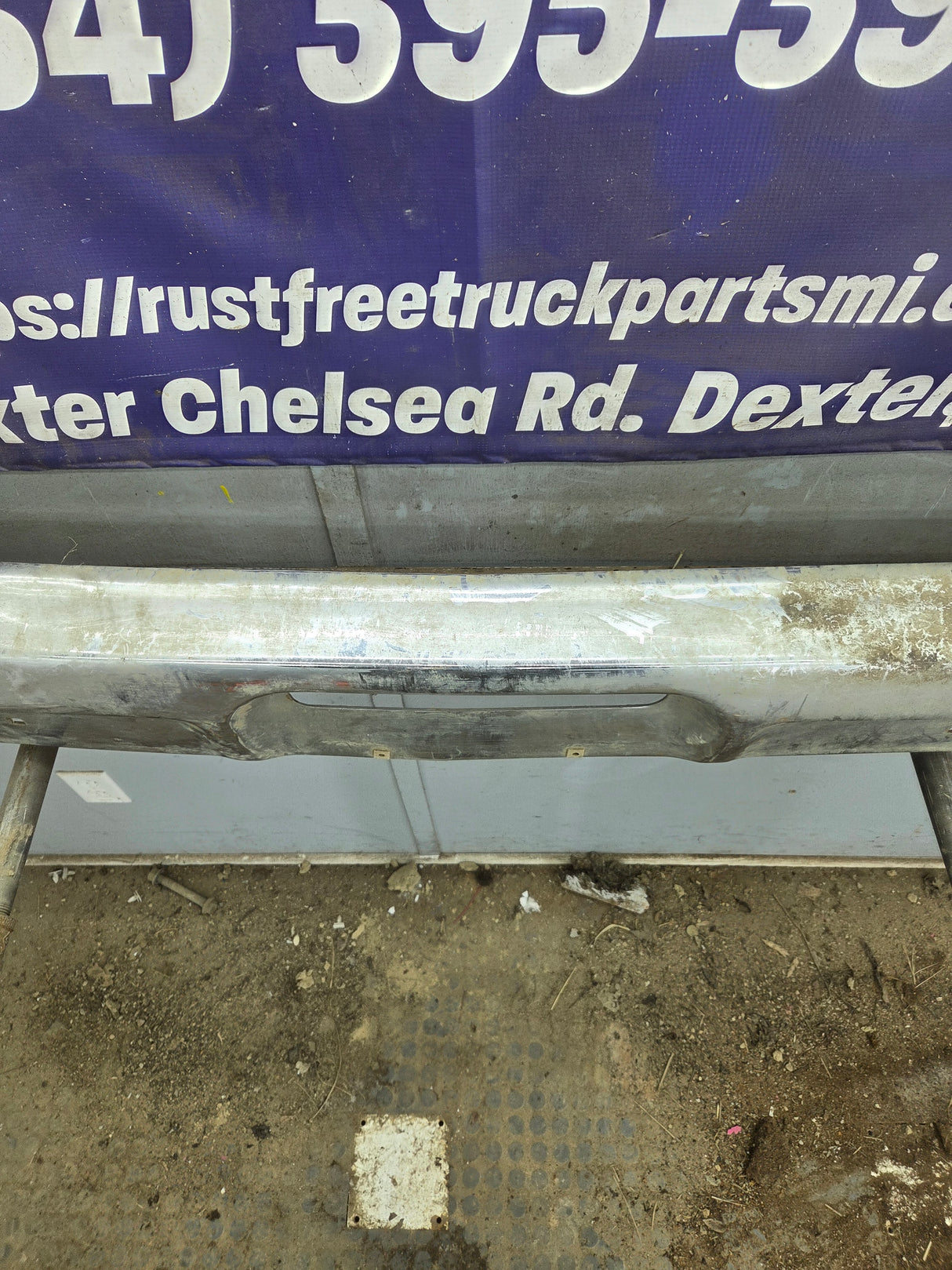 1978-1979 Ford Bronco Chrome Front Bumper