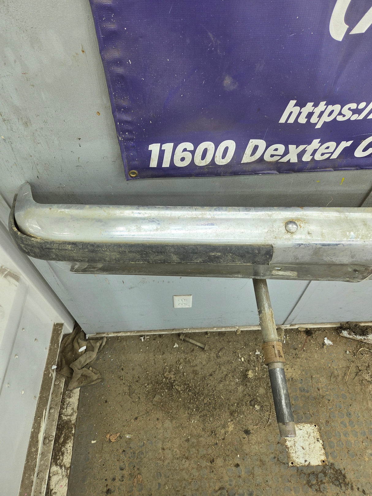 1978-1979 Ford Bronco Chrome Front Bumper