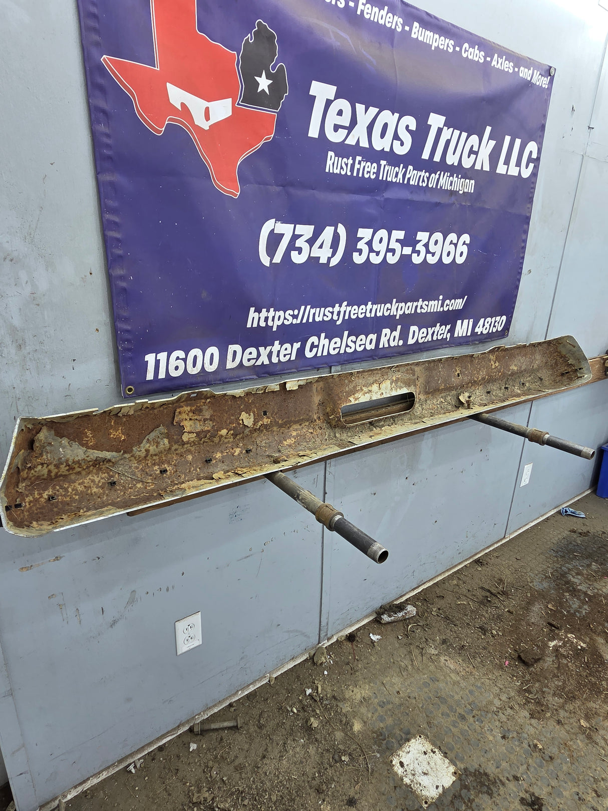 1978-1979 Ford Bronco Chrome Front Bumper