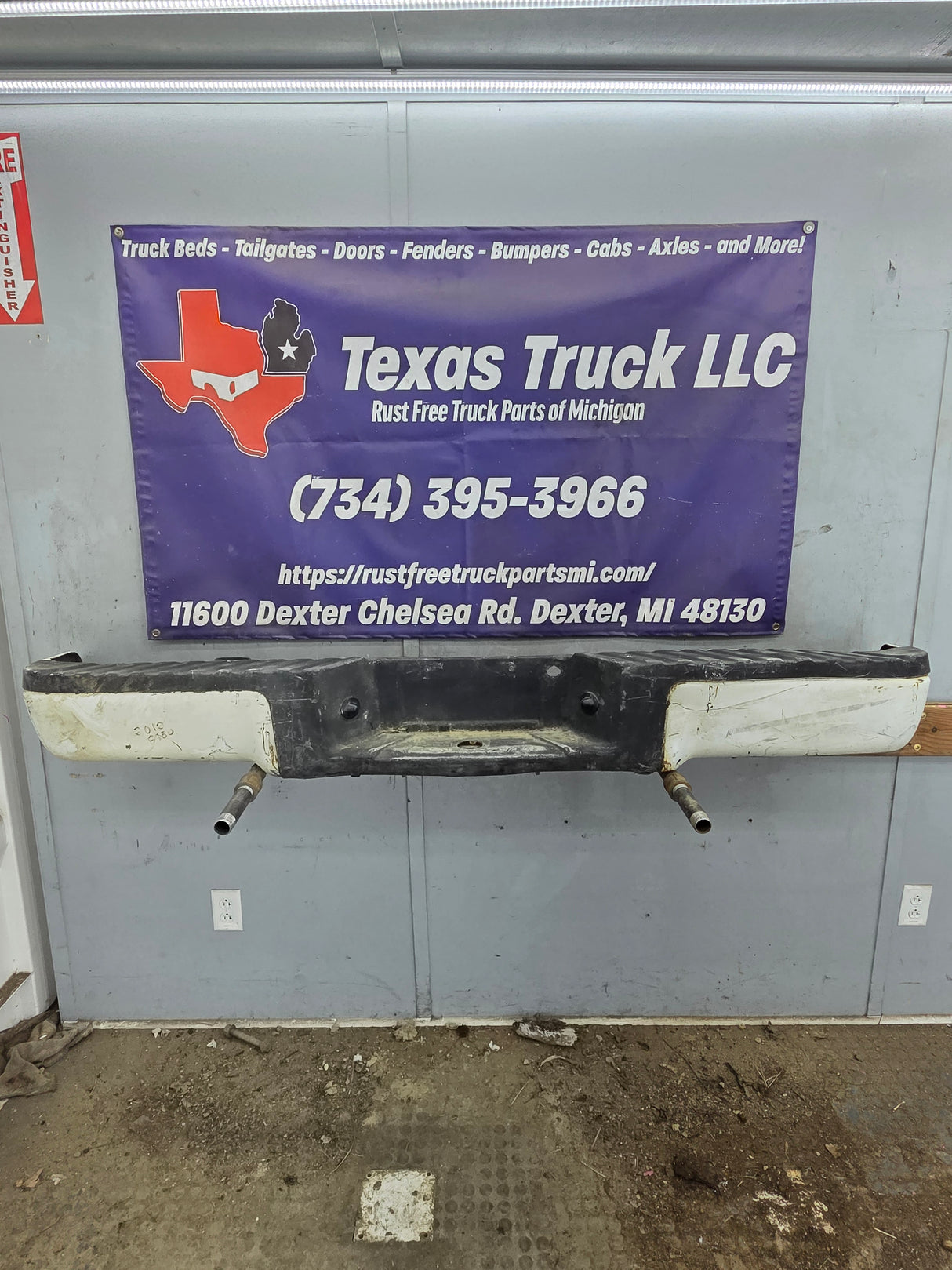 2009-2014 Ford F150 Painted Rear Bumper