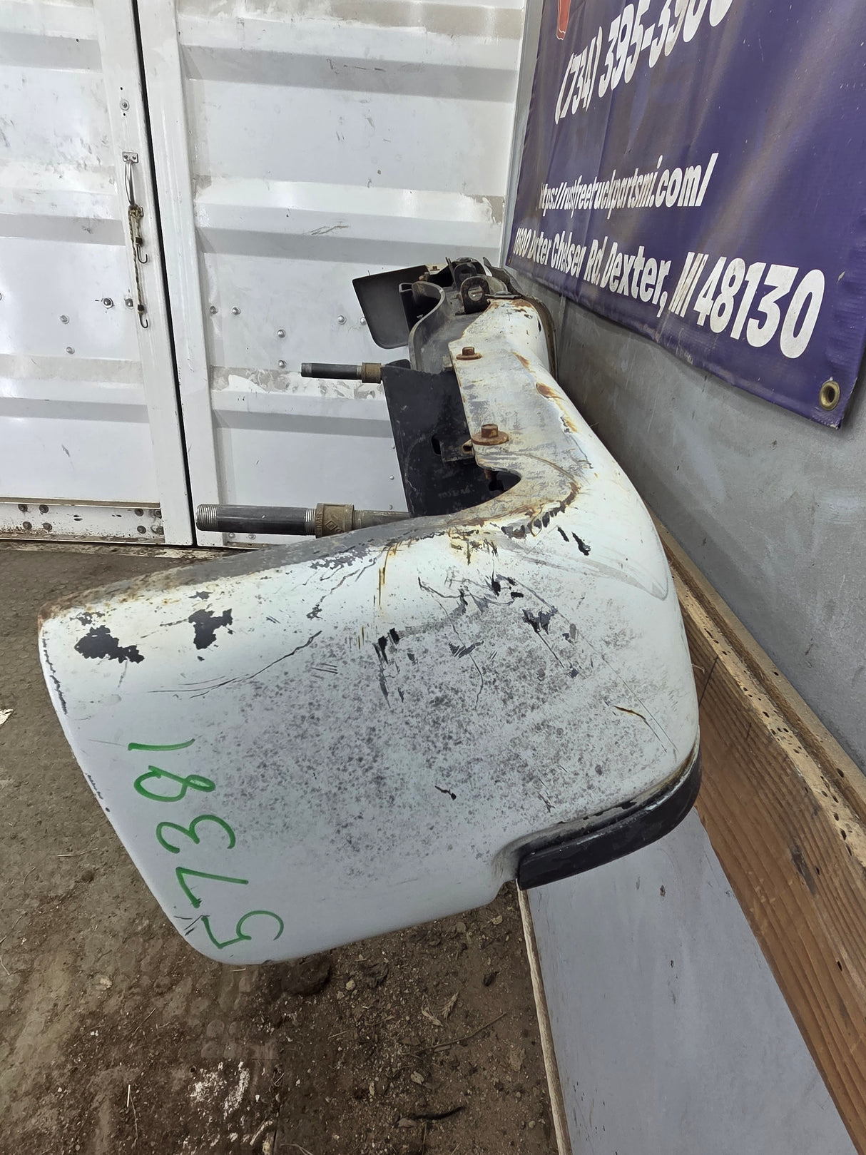 2009-2014 Ford F150 Painted Rear Bumper