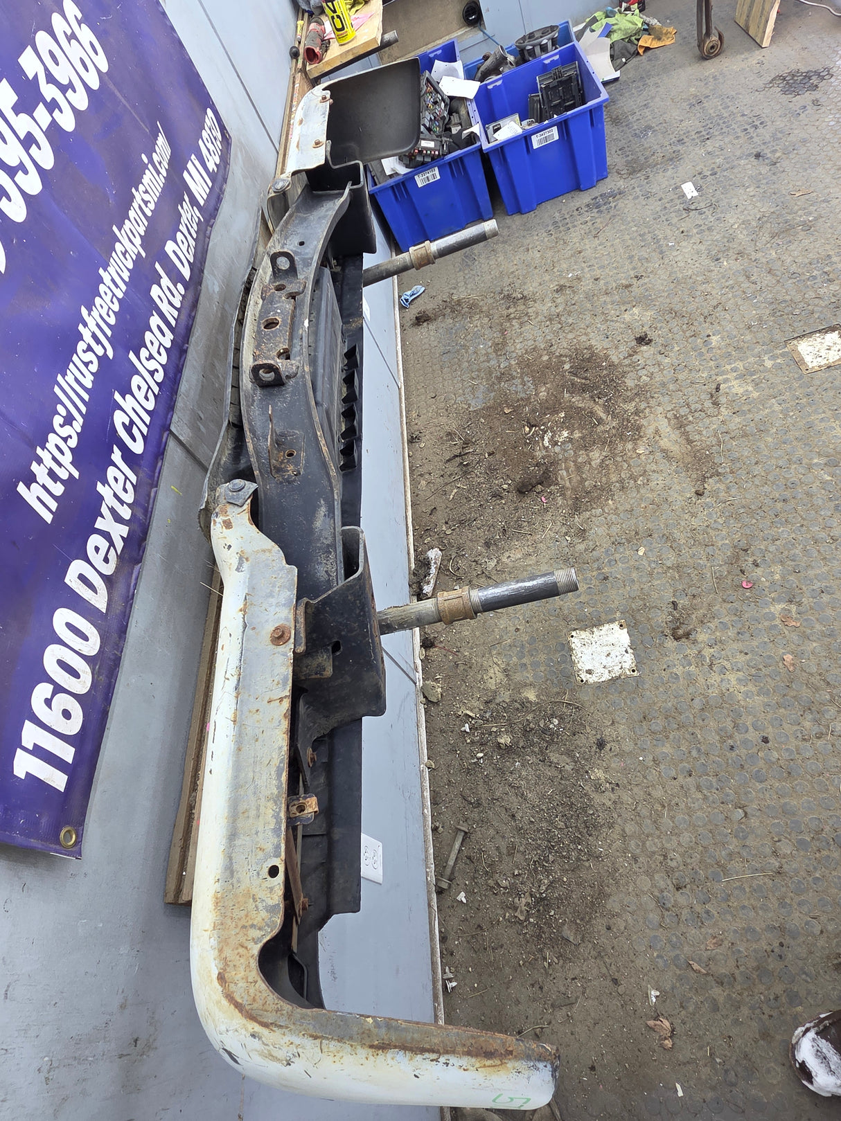 2009-2014 Ford F150 Painted Rear Bumper