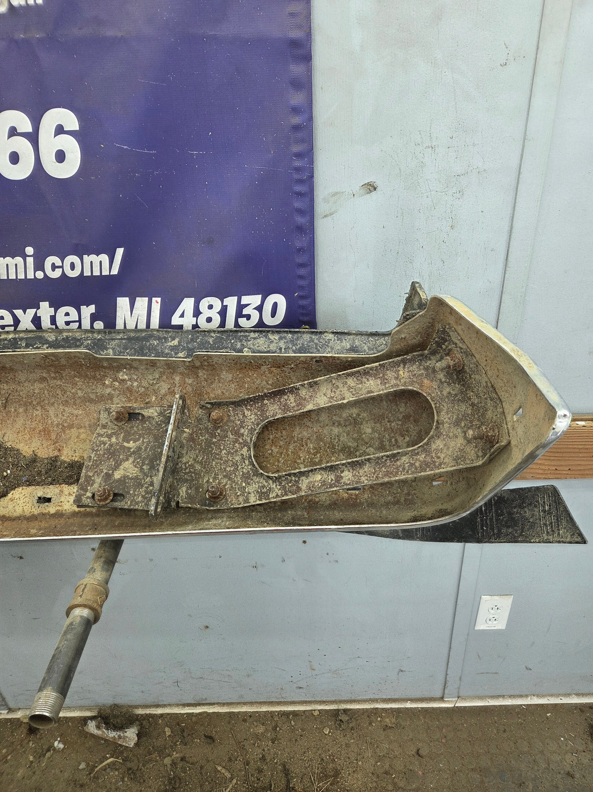 1987-1991 Ford F-150 F-250 F-350 F-450 F-550 Front Bumper Chrome