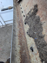 1987-1991 Ford F-150 F-250 F-350 F-450 F-550 Front Bumper Chrome